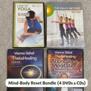 Mind-Body Reset Bundle – 4 Wellness Pack (Yoga, Healing, Meditation, Movement)